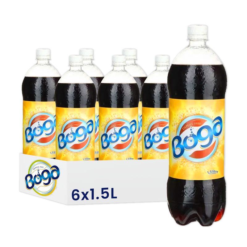 Boga Cidre, pack de 6 bouteilles de 1,5L.