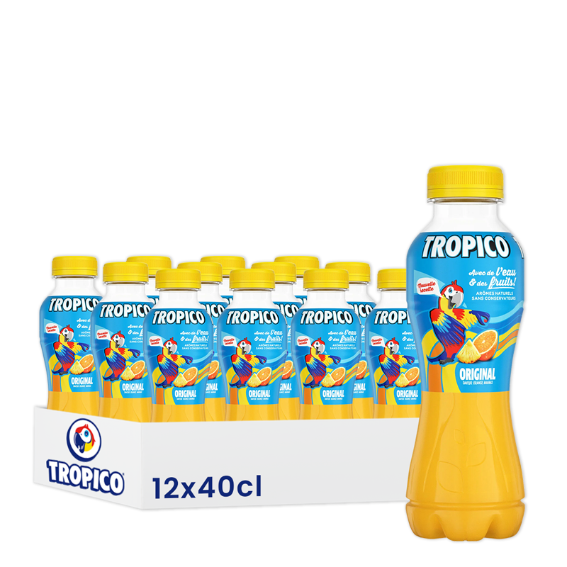 Tropico, pack de 12 bouteilles de 40cl.