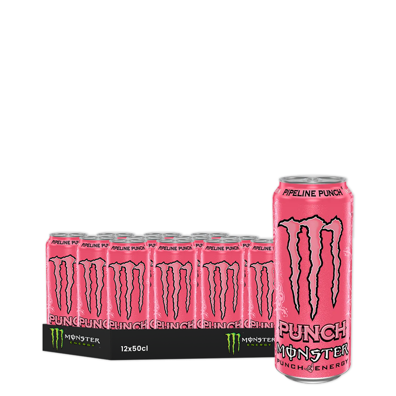 Monster Pipeline Punch, pack de 12 canettes de 50cl