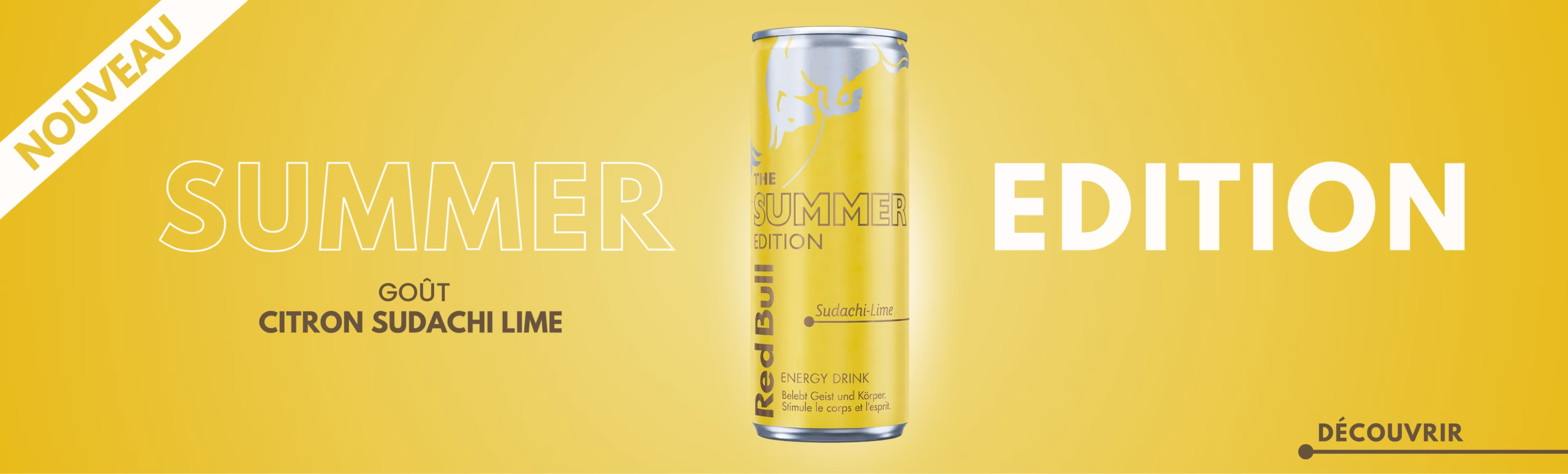 Red Bull Sudachi Lime Citron disponible sur IDF Distribution