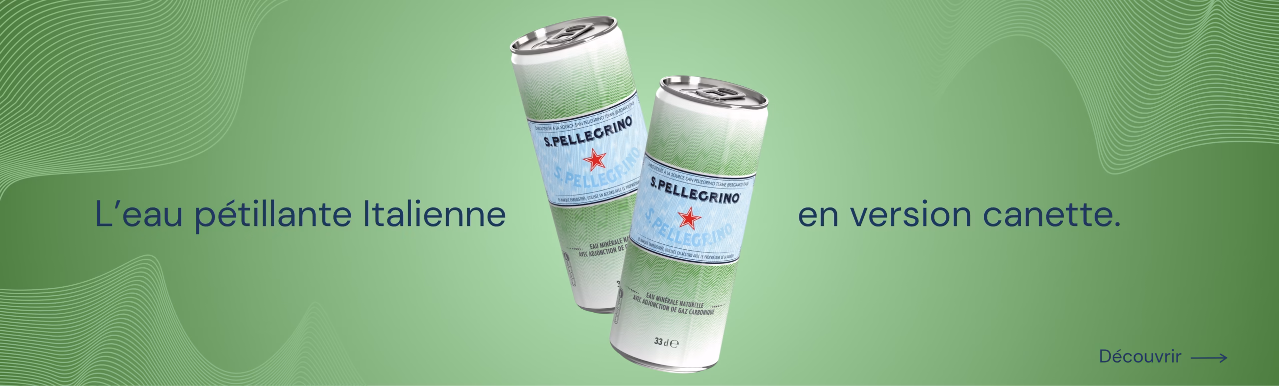 San Pellegrino canette 33cl