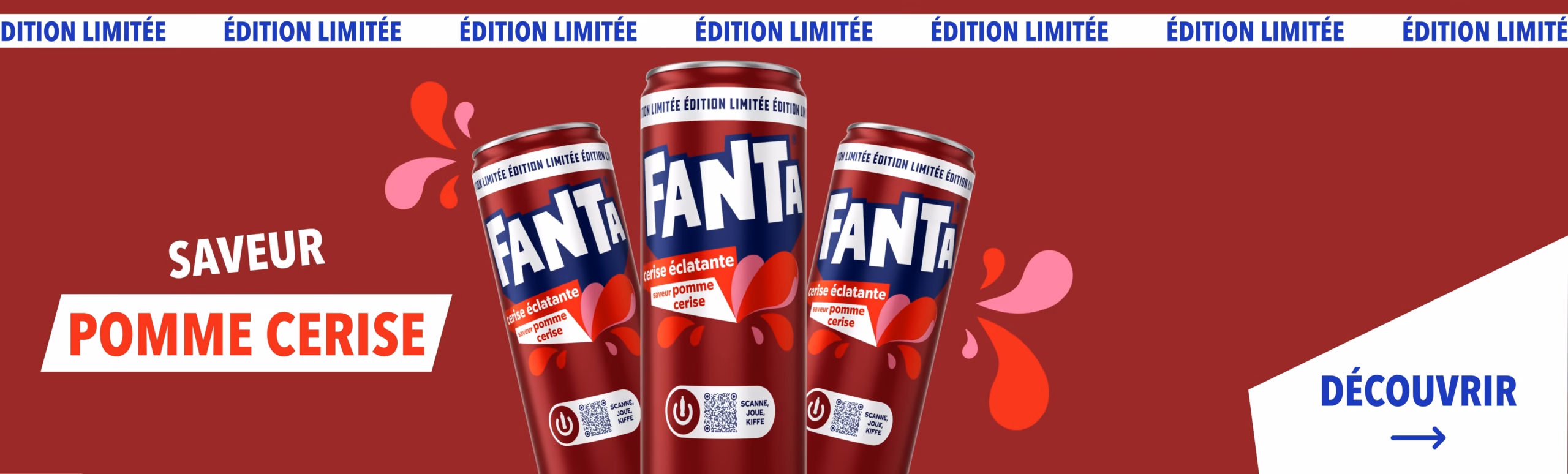 Nouveauté Fanta Pomme Cerise, Edition Limitée 2026
